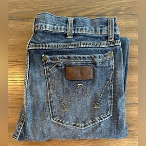 Wrangler Retro Slim Bootcut Classic Indigo Jeans Size 34x34